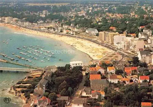 AK / Ansichtskarte PORNICHET_44_Loire Atlantique Le Port et la Plage Vue aerienne 