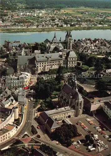 AK / Ansichtskarte BLOIS_41_Loir et Cher Vue aerienne La poste l eglise Saint Vincent de Paul 