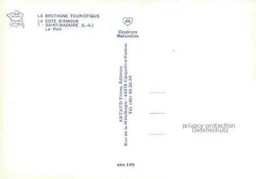 AK / Ansichtskarte SAINT NAZAIRE__ST NAZAIRE_44_Loire Atlantique Le Port 