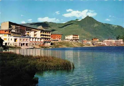 AK / Ansichtskarte Tignes_Albertville_73_Savoie Le plus haute d Europe Le Lac et la Grande Sassiere 