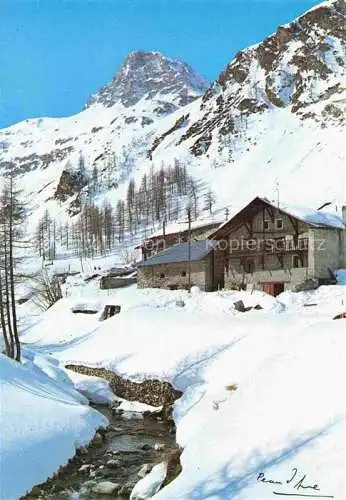 AK / Ansichtskarte Val_d_Isere_Albertville_73_Savoie La Calabourdane et vieilles maisons du Joseray Le Mont Charvet 