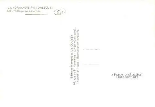 AK / Ansichtskarte Cotentin_Beaumont Hague_Cherbourg_50_Manche Le Village 