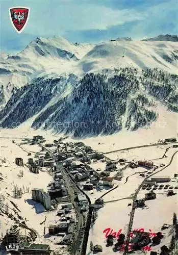 AK / Ansichtskarte Val_d_Isere_Albertville_73_Savoie La Station et la Tete du Solaise 