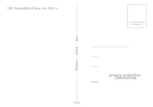 AK / Ansichtskarte Bourg_Saint_Pierre Vue aerienne Bourg_Saint_Pierre