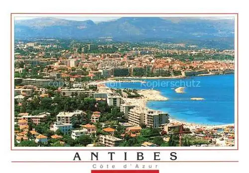 AK / Ansichtskarte ANTIBES_06_Alpes_Maritimes Vue aerienne 