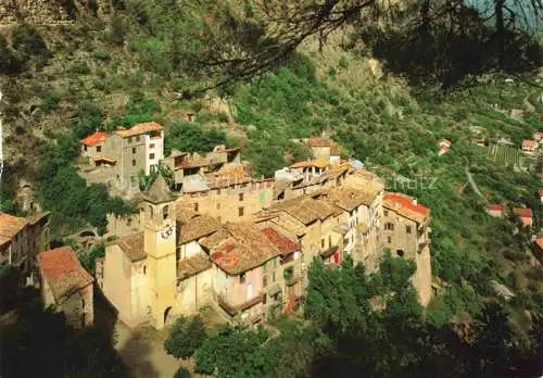 AK / Ansichtskarte Touet sur Var_NICE_06_Alpes Maritimes Pittoresque village plaque a une paroi de roche presque verticale 