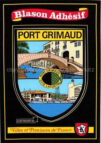 AK / Ansichtskarte PORT GRIMAUD_Draguignan_83_Var Cite Lacustre 