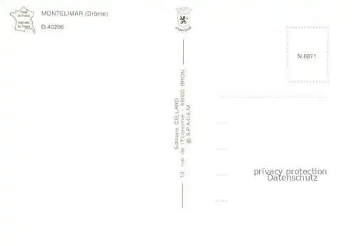 AK / Ansichtskarte Montelimar_Nyons_26_Drome Vue partielle 