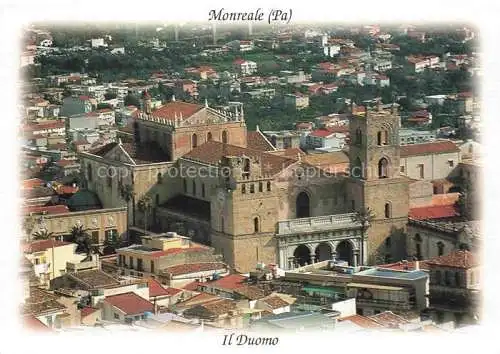 AK / Ansichtskarte Monreale Palermo Sicilia IT Il Duomo