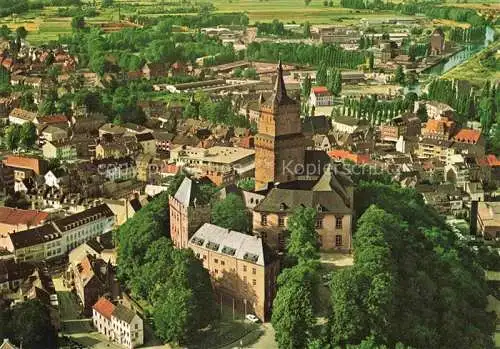 AK / Ansichtskarte KLEVE Bad Cleve Schwanenburg Fliegeraufnahme