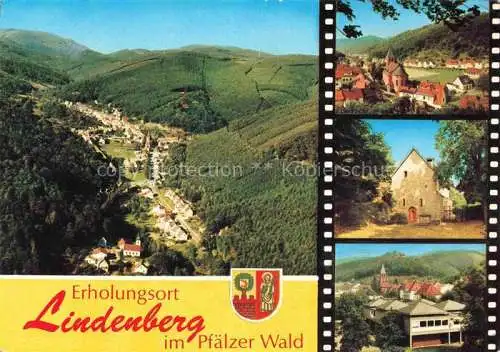 AK / Ansichtskarte Lindenberg Pfalz Fliegeraufnahme Teilansichten