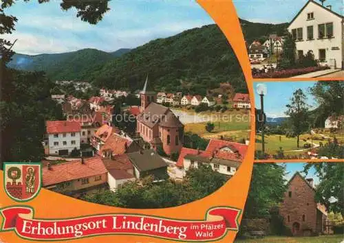 AK / Ansichtskarte Lindenberg Pfalz Panorama Kirche Teilansichten