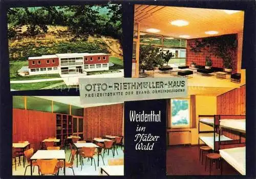 AK / Ansichtskarte Weidenthal Pfalz Otto Riehtmueller Haus Tagungsraeume Bettenlager