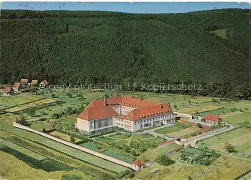 AK / Ansichtskarte Esthal Provinzmutterhaus Kloster St Maria Fliegeraufnahme