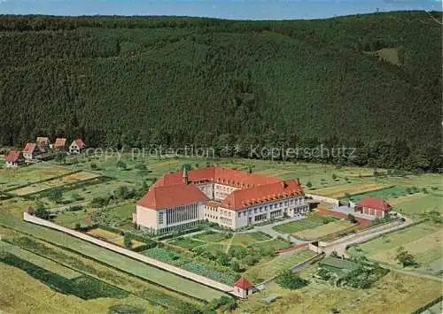 AK / Ansichtskarte Esthal Provinzmutterhaus Kloster St Maria Fliegeraufnahme