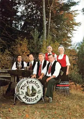 AK / Ansichtskarte Elmstein Rheinland-Pfalz Die fidelen Pfaelzer Musikgruppe