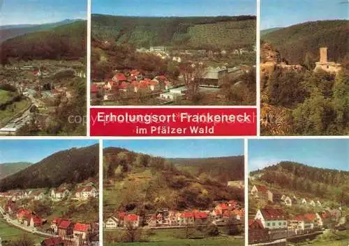 AK / Ansichtskarte Frankeneck Panorama Fliegeraufnahmen Burgruine