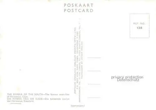 AK / Ansichtskarte Hermanus The Riviera of the South 