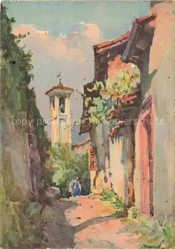 AK / Ansichtskarte Morcote_Lago_di_Lugano_TI Motivo 