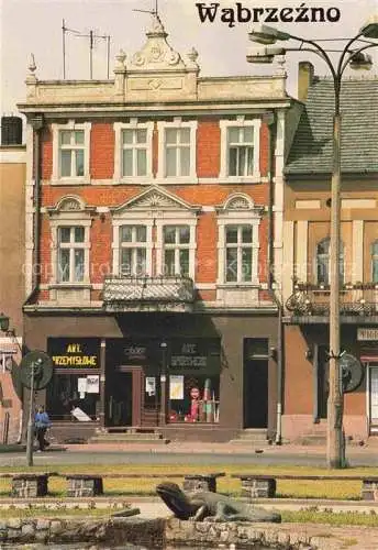 AK / Ansichtskarte Wabrzezno Briesen Westpreussen PL Fragment rynku