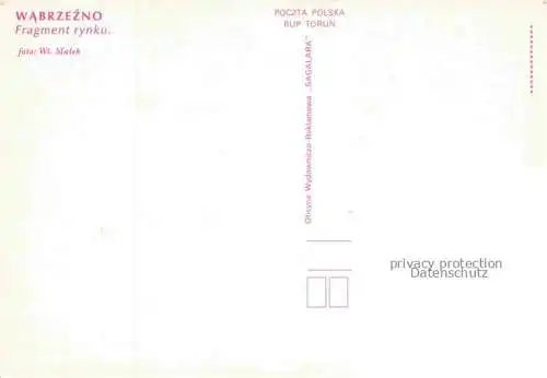 AK / Ansichtskarte Wabrzezno Briesen Westpreussen PL Fragment rynku