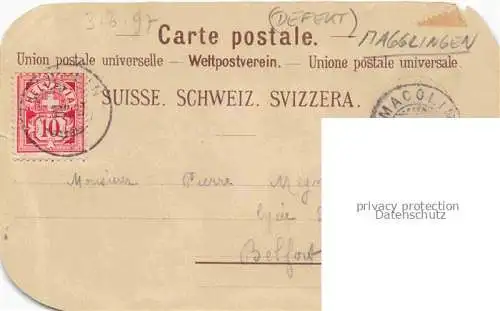 AK / Ansichtskarte Magglingen A. Waeley Proprietaire Etablissement Climaterique de Macolin Litho Magglingen