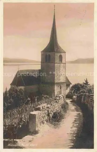 AK / Ansichtskarte Ligerz_Bielersee_BE Kirche Bielersee 
