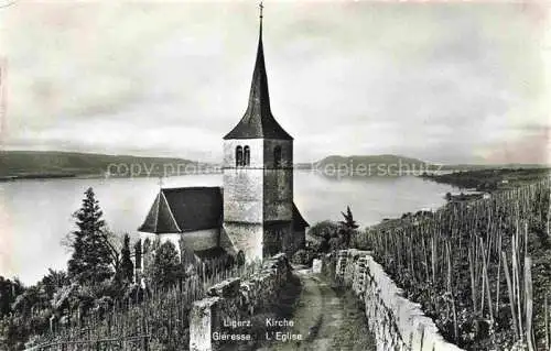AK / Ansichtskarte Ligerz_Bielersee_BE Kirche 