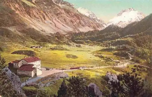 AK / Ansichtskarte Maloja_GR Maloja Kulm Landschaftspanorama Alpen Maloja_GR