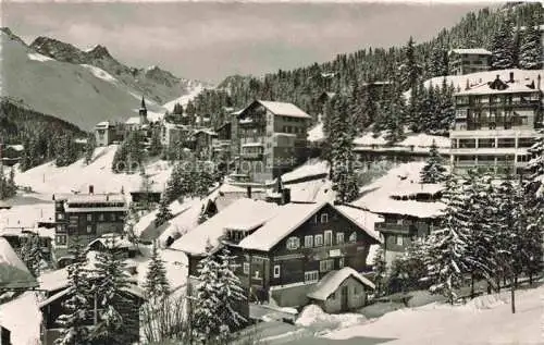 AK / Ansichtskarte AROSA_GR Teilansicht Wintersportplatz Alpen Arosa_GR