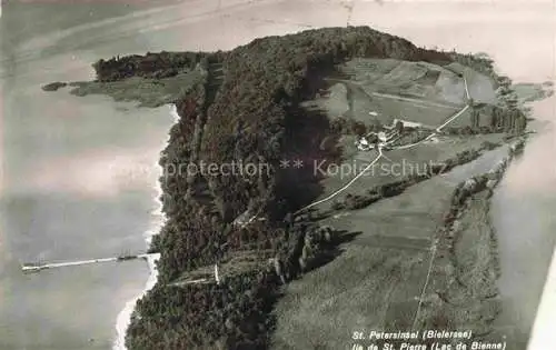 AK / Ansichtskarte Erlach_Bielersee_BE St. Petersinsel Ile de Saint Pierre 