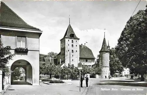 AK / Ansichtskarte Nidau_Bielersee_Lac_de_Bienne_BE Schloss Chateau 