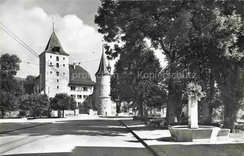 AK / Ansichtskarte Nidau_Bielersee_Lac_de_Bienne_BE Schloss Chateau 