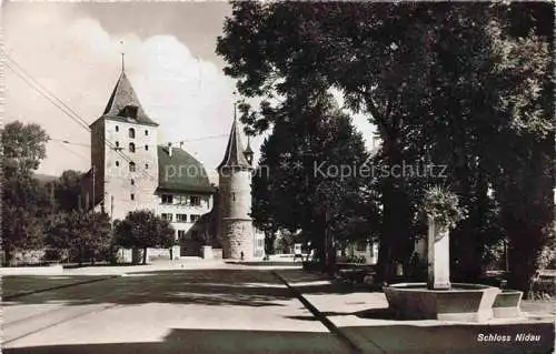 AK / Ansichtskarte Nidau_Bielersee_Lac_de_Bienne_BE Schloss Chateau 