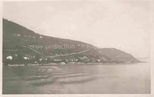 AK / Ansichtskarte Twann_Nidau_BE Ansicht vom Bielersee aus 