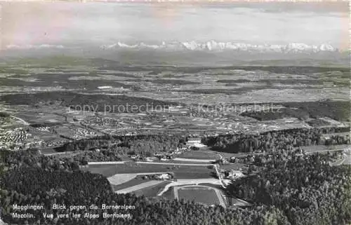 AK / Ansichtskarte Magglingen Panorama Blick gegen die Berner Alpen Alpes Bernoises vue aerienne Magglingen