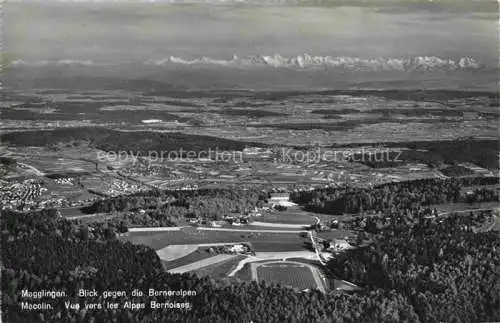 AK / Ansichtskarte Magglingen Panorama Blick gegen die Berner Alpen Alpes Bernoises vue aerienne Magglingen