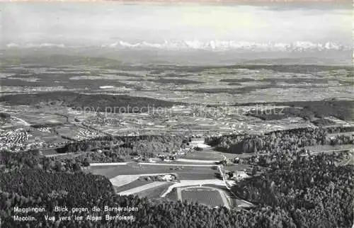 AK / Ansichtskarte Magglingen Panorama Blick gegen die Berner Alpen Alpes Bernoises vue aerienne Magglingen