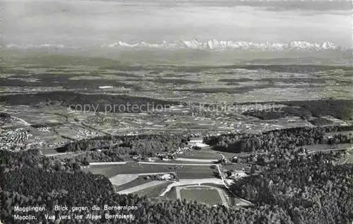 AK / Ansichtskarte Magglingen Panorama Blick gegen die Berner Alpen Alpes Bernoises vue aerienne Magglingen