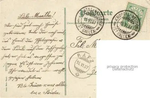 AK / Ansichtskarte St_Gallen_SANKT_GALLEN_SG Broderbrunnen 