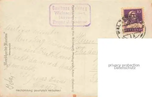 AK / Ansichtskarte Walzenhausen_Appenzell_AR Dorfplatzbrunnen 