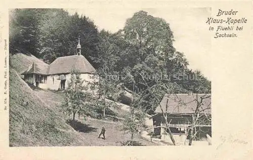 AK / Ansichtskarte Sachseln_OW Bruder Klaus Kapelle in Fluehli Sachseln OW