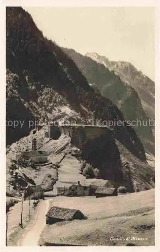 AK / Ansichtskarte Mesocco_Misox_MOESA_GR Castello 