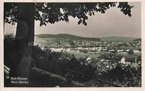 AK / Ansichtskarte Biel_Bienne_BE Panorama 