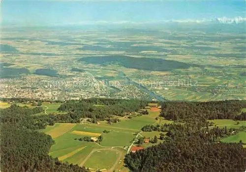 AK / Ansichtskarte Magglingen Panorama Blick auf Biel und Berner Alpen Magglingen