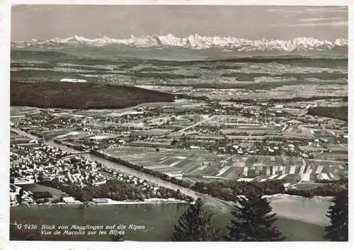 AK / Ansichtskarte Magglingen Panorama Blick auf Biel Bielersee und Berner Alpen Magglingen