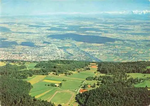 AK / Ansichtskarte Magglingen Panorama Blick auf Biel und Berner Alpen Magglingen