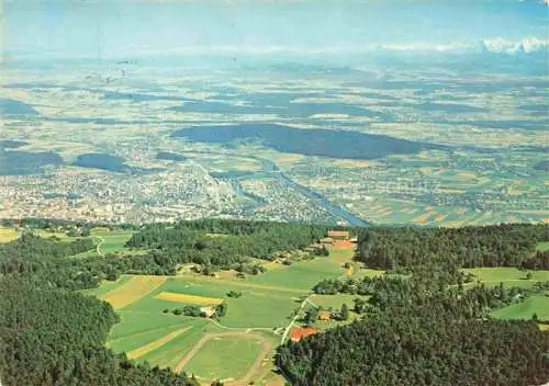 AK / Ansichtskarte Magglingen Panorama Blick ueber Biel gegen die Berner Alpen Magglingen