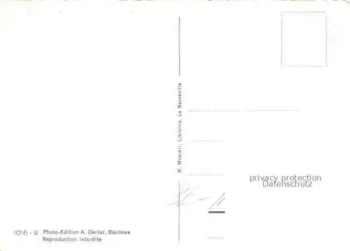 AK / Ansichtskarte La_Neuveville_Bielersee_Preles_BE Chateau vue aerienne Schloss 