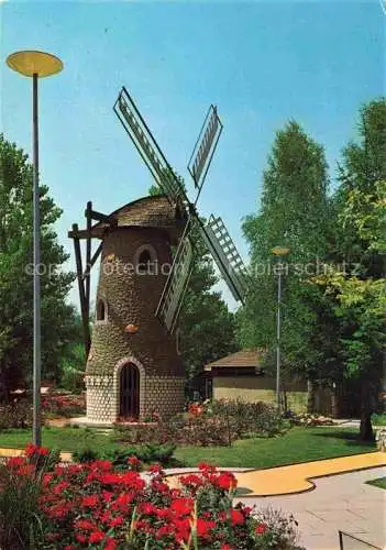 AK / Ansichtskarte Studen_Biel BIENNE_BE Cafe Florida Windmuehle Rosengarten Minigolf Anlage 